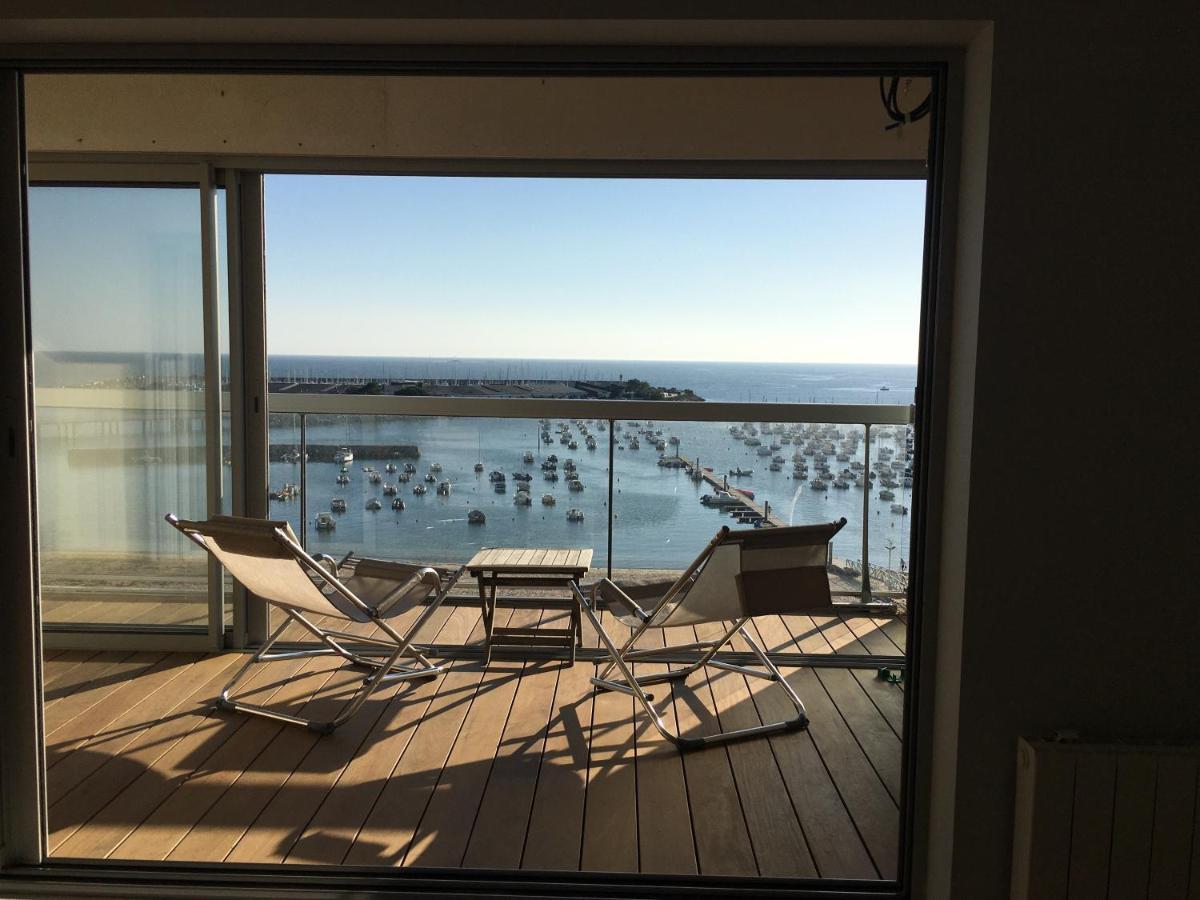 Tres Beau T2 Face Mer Avec Superbe Vue Sur La Baie De La Baule ポミシェ エクステリア 写真